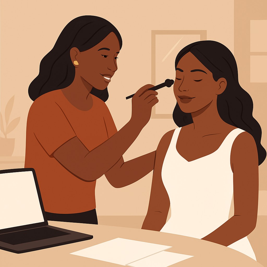 Glamz Bee Stores Oron, Akwa Ibom Bridal and Event Makeup Studio