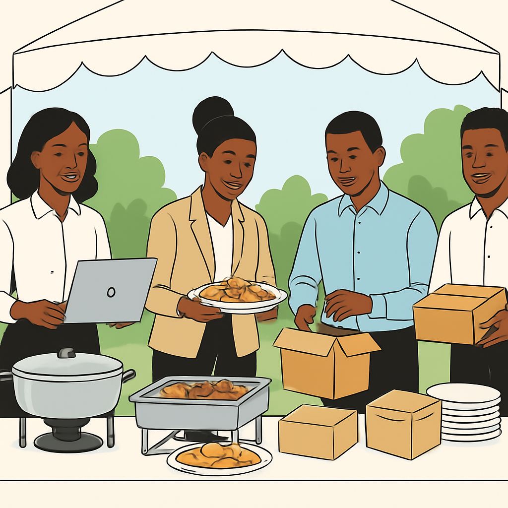 Gracen Newton Foods and Restaurants Lagos Outdoor Catering, Packaging
