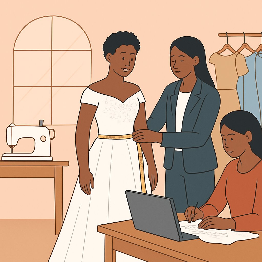 Hormodara Stitches Offa - Bespoke Bridal Gowns and Tailoring