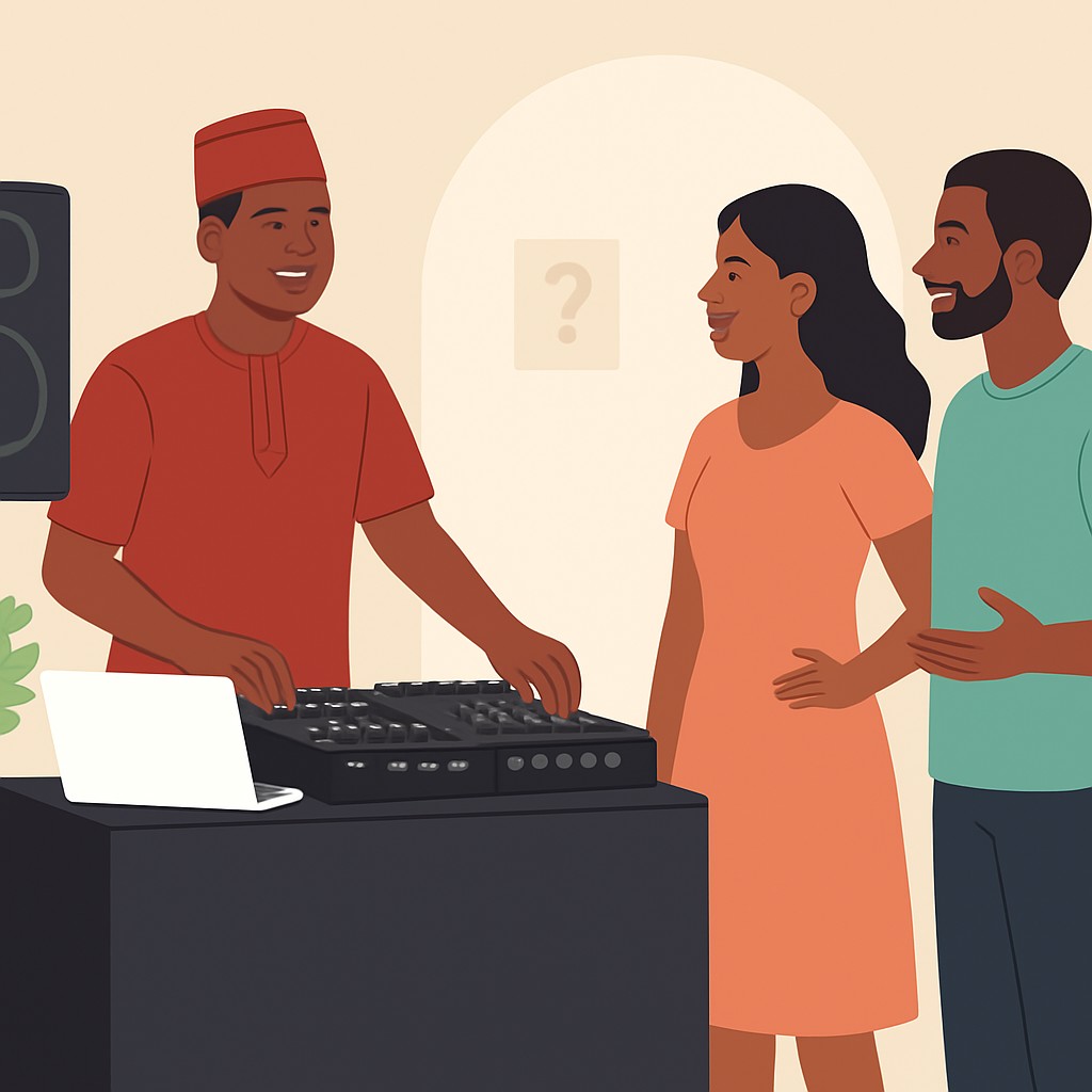 Intellectual DJ Mikey Akure Wedding DJ Service 24/7 Mobile Setup