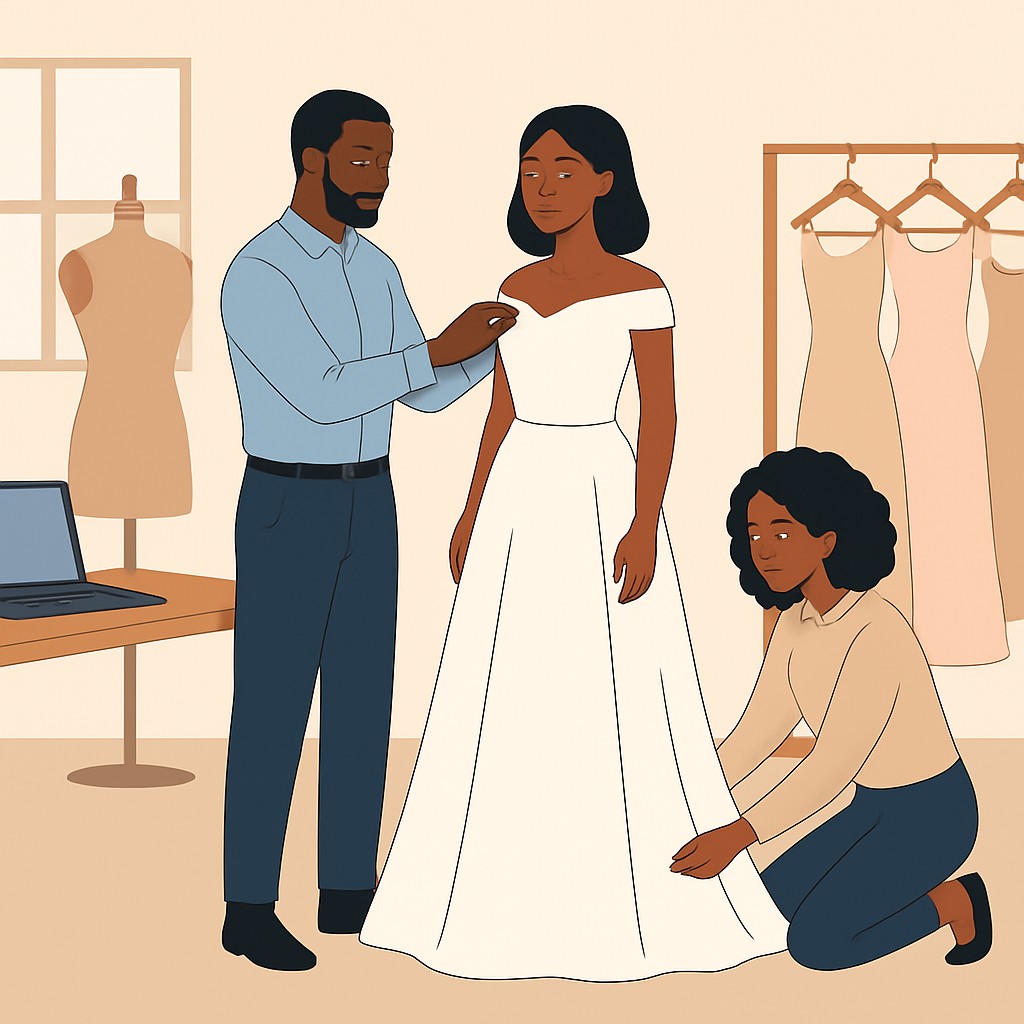 Jaccy Clothing Lokoja — Bespoke Bridal and Occasion Tailoring