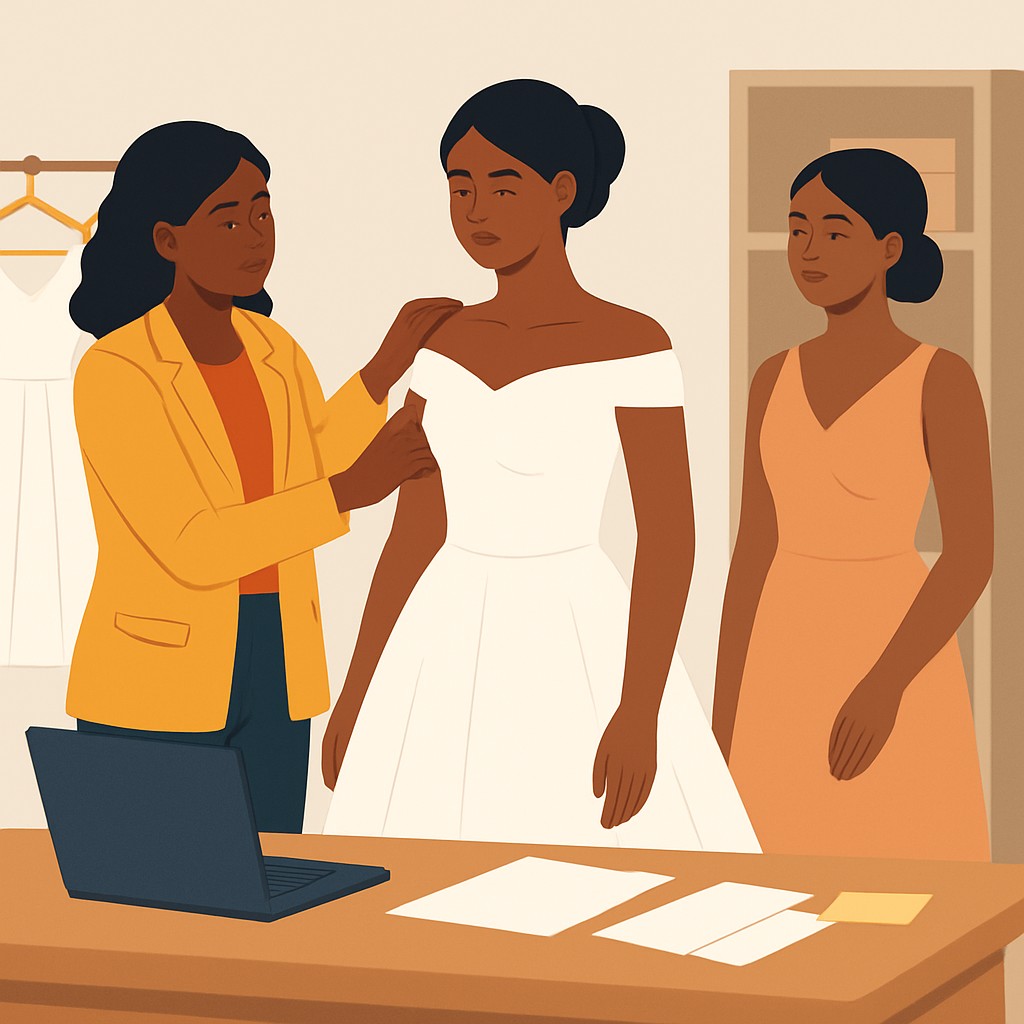 Keem Clothing Africa Benin City Bespoke Bridal Gowns and Tailoring