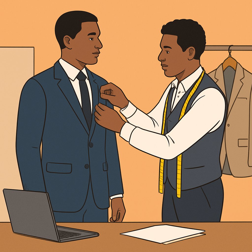 Moor Stitches Ughelli: Men's Tailoring, Grooms' Suits and Alterations