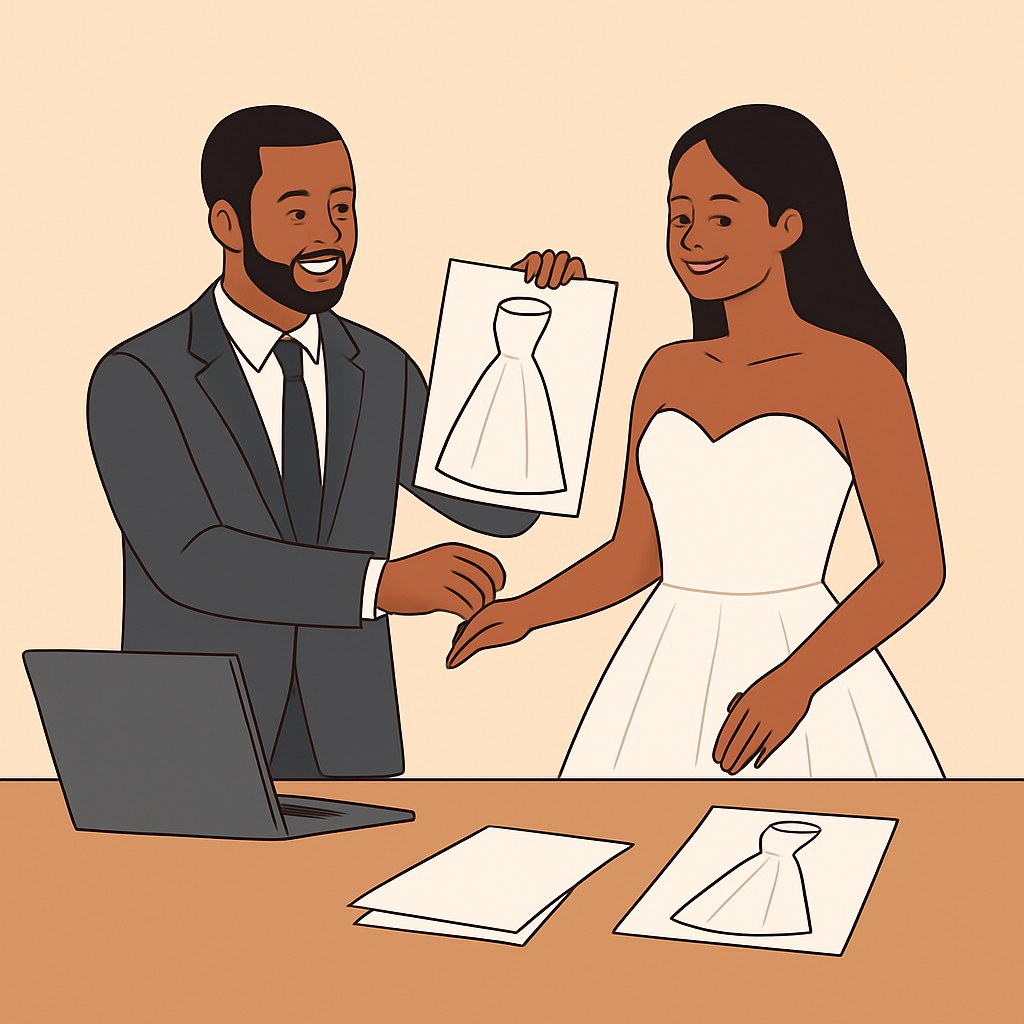 Qwinbee's Apparel Uyo — Custom Bridal and Event Tailoring Services