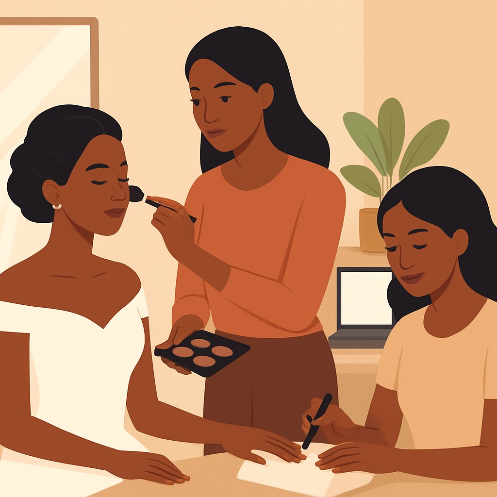 Salonmyculture Beauty Salon & Spa Abuja, Bridal Makeup, Gel-X Nails