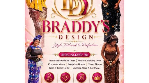 Braddy's Design Eket Custom Bridal and Occasion Wear Bespoke Studio