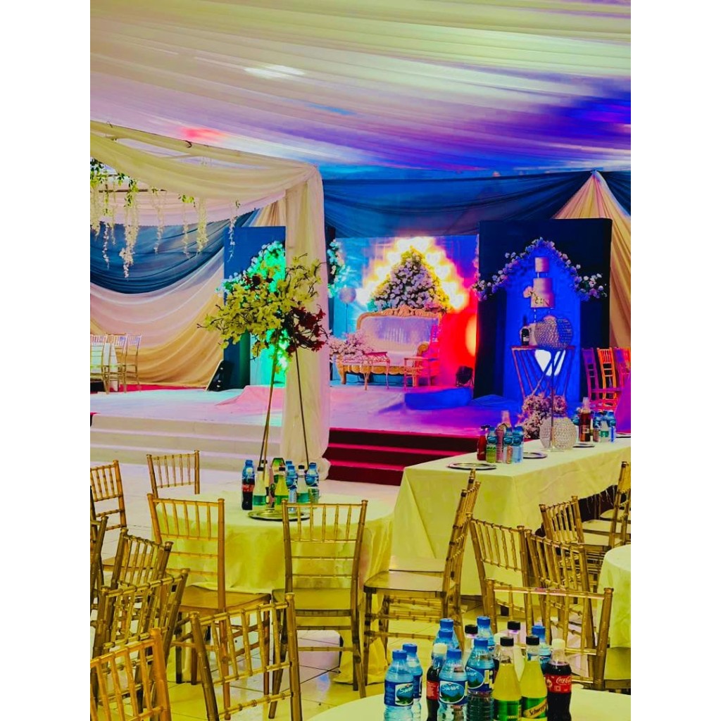 House of Africa Events and Decor Maiduguri Wedding Decor & Rentals