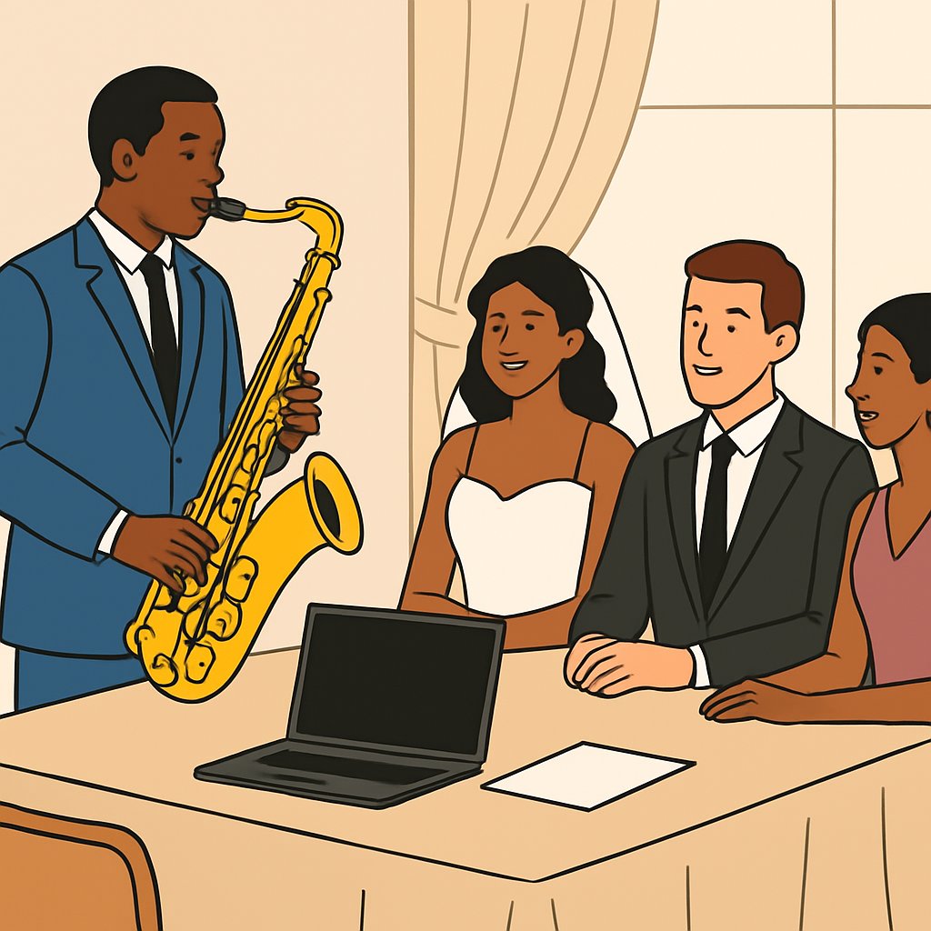 Wise Sax Umuahia Live Saxophone Music for Wedding Ceremonies