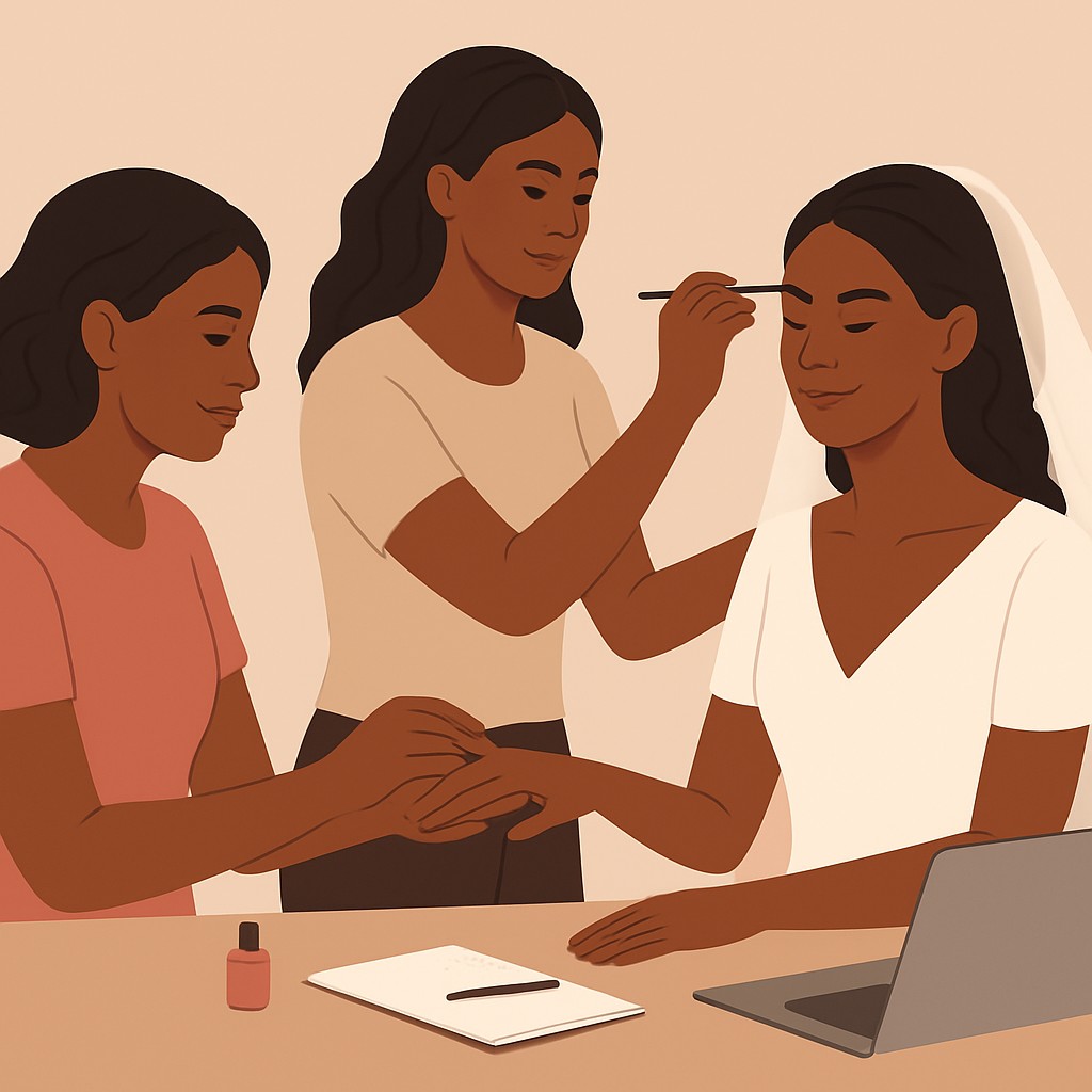 Wizzy Beauty Shop Umuahia — Nails, Brows and Bridal Makeup Prep