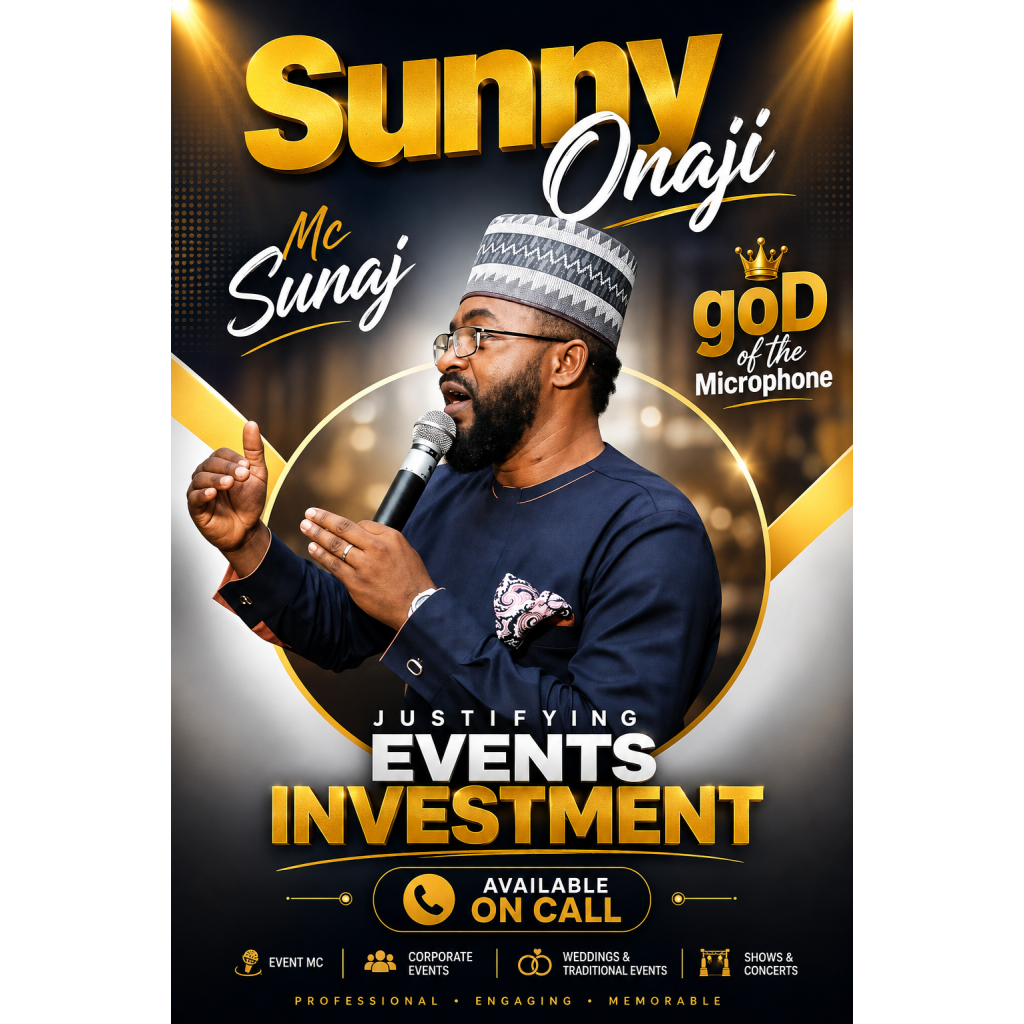 MC Sunaj Abuja: MC Services, Ushering and Sound Technical Support