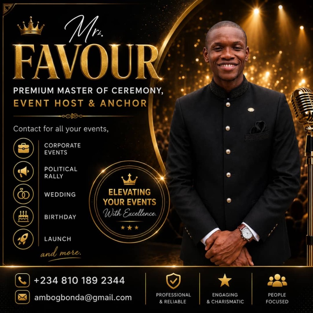 Prestige Group Port Harcourt MC and Event Host Anchor Services