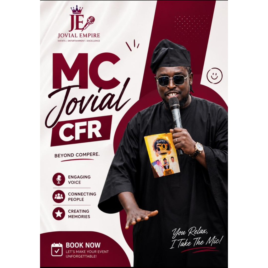 MC Jovial CFR Sapele, Delta, Nigeria — Wedding MC and Event Host