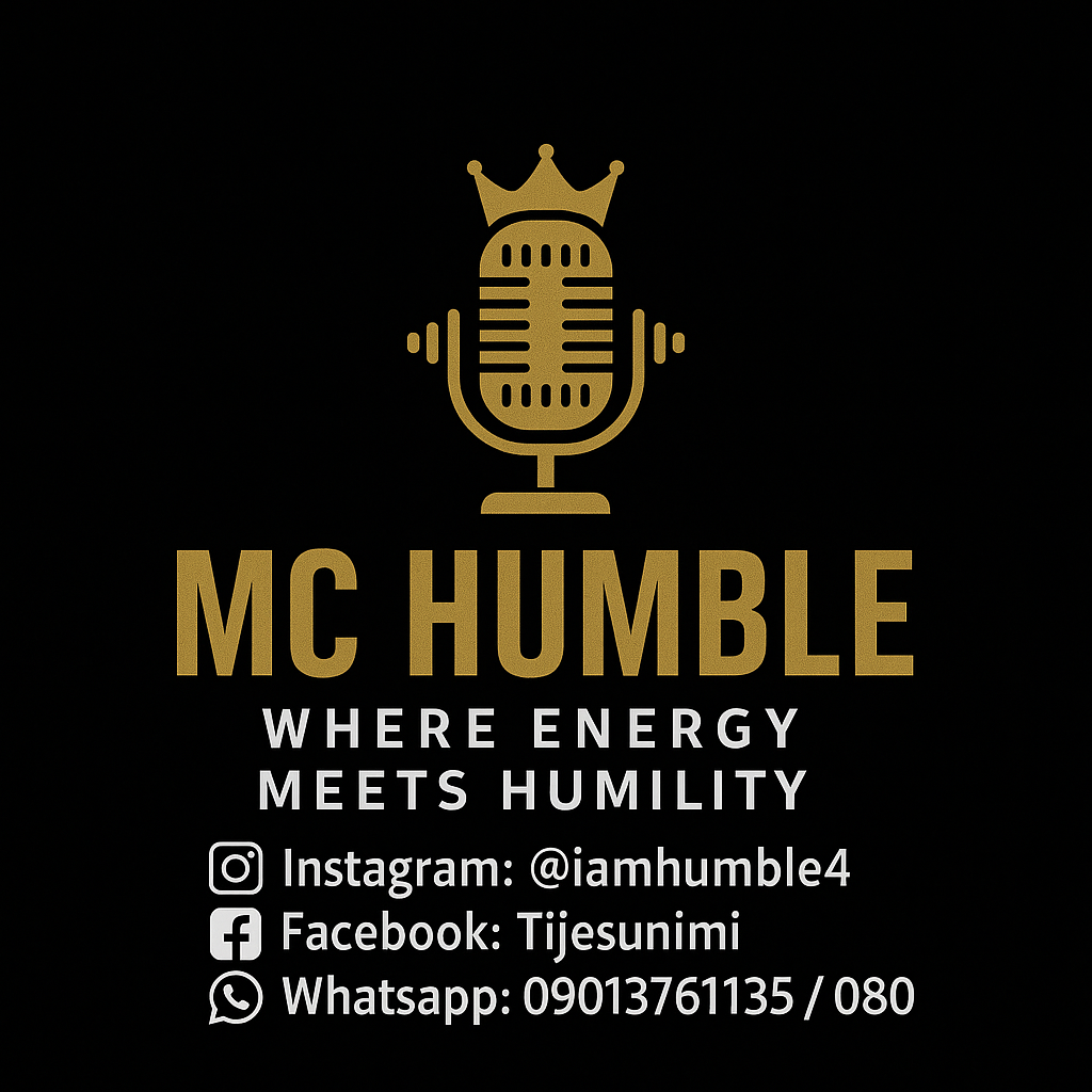 MC Humble Wedding, Naming and Church Events in Apata, Ibadan, Nigeria