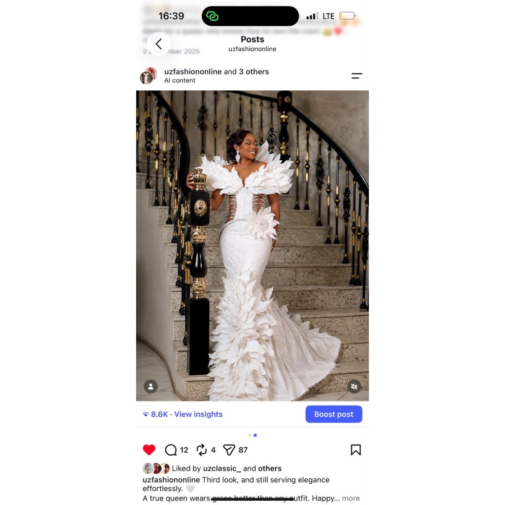 Uz Fashion Branded Wedding Fashion in Lagos: Bridal Gowns & Groomwear