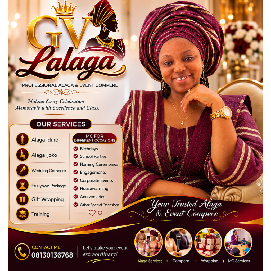 GV LALAGA / GV Stitches in Ketu Adieowe: Wedding Alaga and Sewing