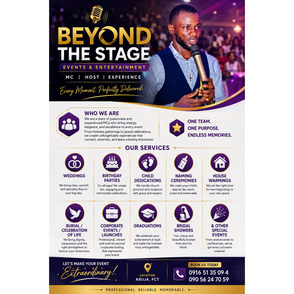 MC Remedy in Abuja for Wedding and Event Hosting and Anchoring