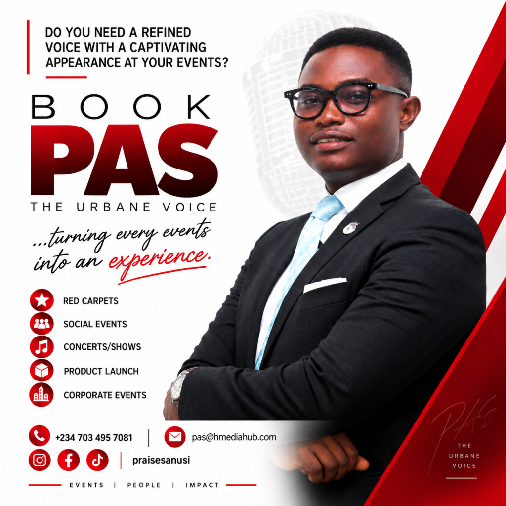 MC PAS: The Urbane Voice Hosts Social Events in Ikeja, Lagos