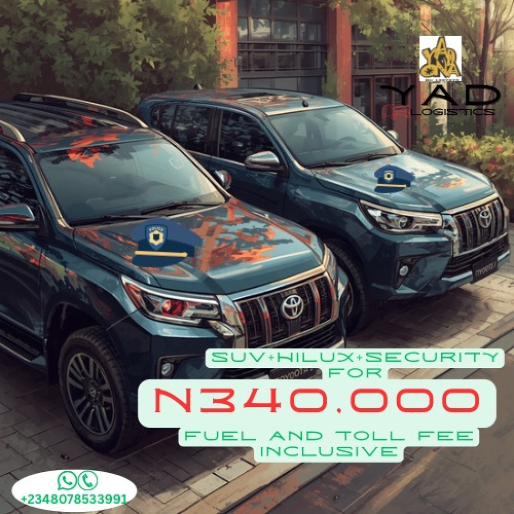 YAD Logistics Car Hire and Fleet Management in Port Harcourt