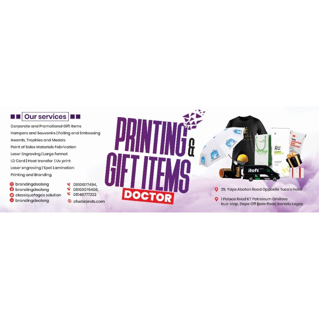 Classique Fagas Solution: Wedding Printing and Branding in Lagos