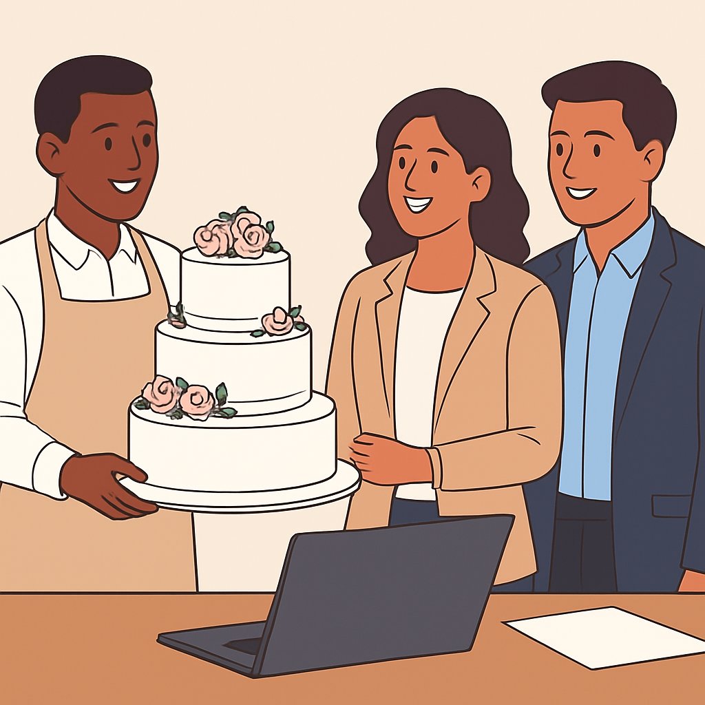 A and F Noble Enterprises Apomu Bakery: Bridal Cakes, Delivery