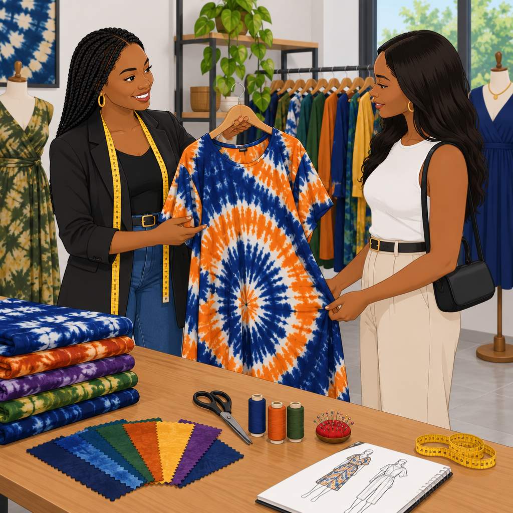 A Jhay Signatures Uyo Custom Tye-Dye and Handcrafted Clothing