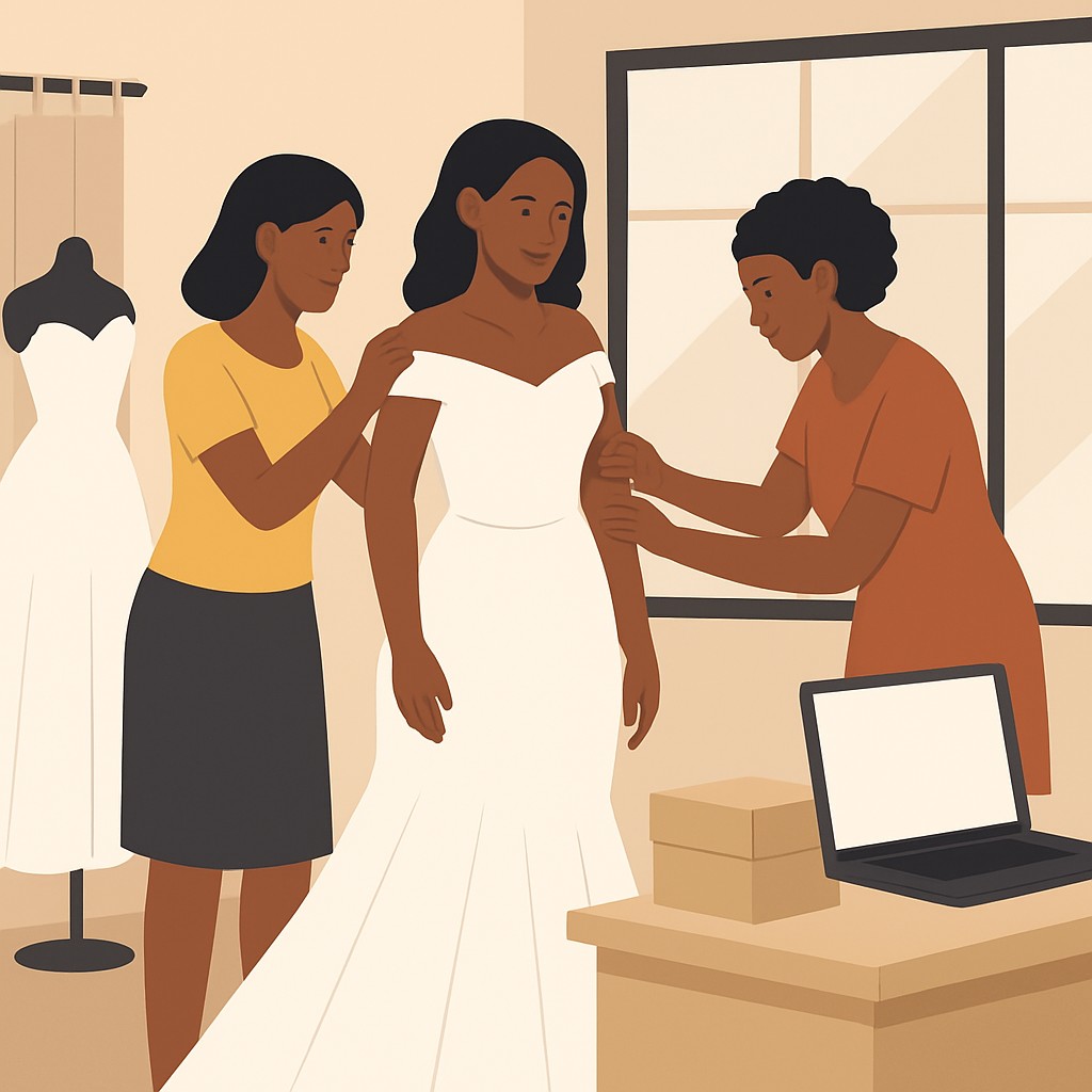 About Reach Couture, Lagos: Bridal Gowns, Alterations & Delivery
