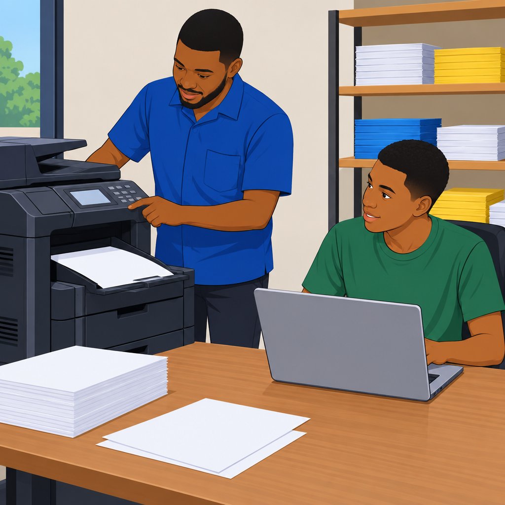 Above Media Printing Services and Computer Training in Okota, Lagos
