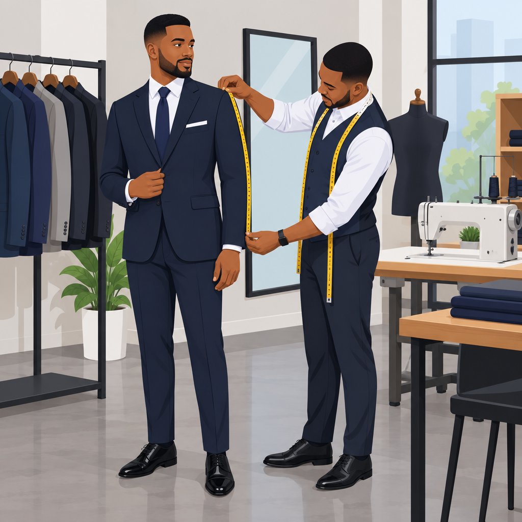 Ade Beauty Stitches: Groom Suit Shopping and Tailoring in Abeokuta