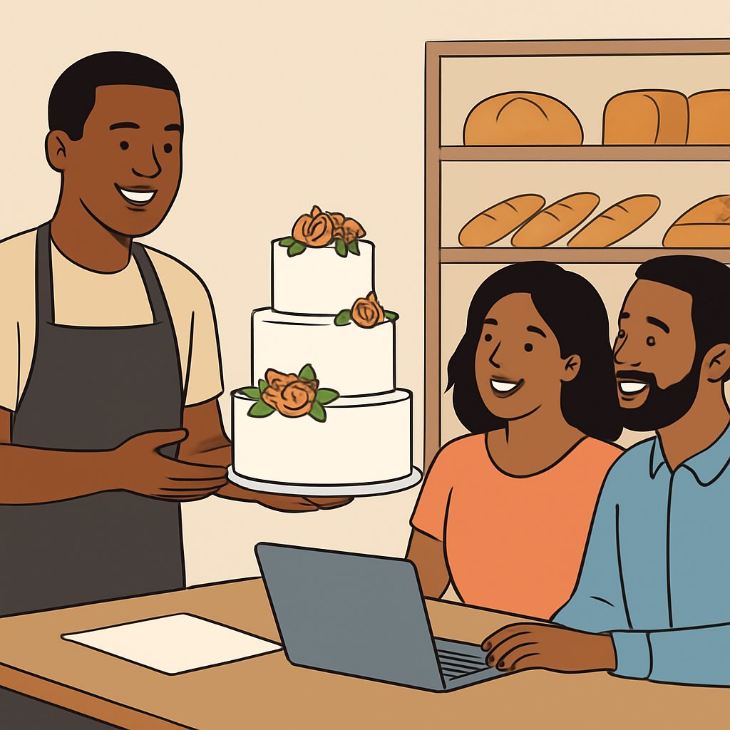 Adewumi Cakes and Pastries Offa, Kwara — Custom Wedding Cakes