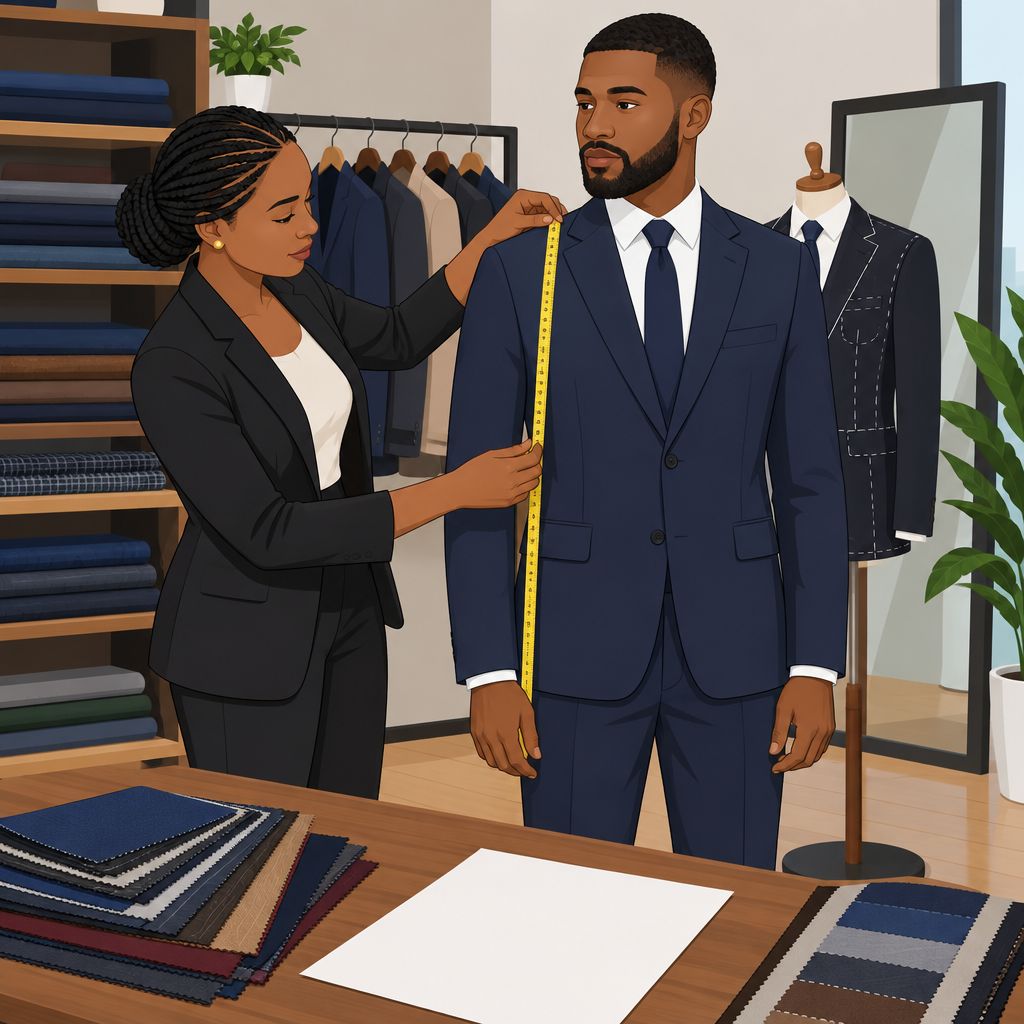 Ajibola Stitches and Lot More: Groom Suits and Tailoring in Ife