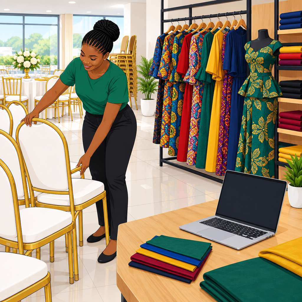 Alhajis Events Rentals and Clothing Enterprises in Mushin, Lagos