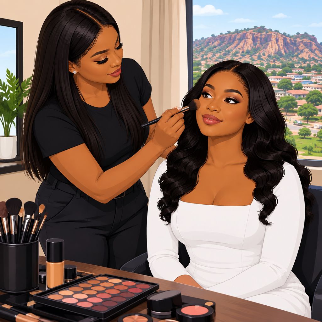 Andeejorh's Blush Bridal Makeup Artist in Marafa, Kaduna, Nigeria