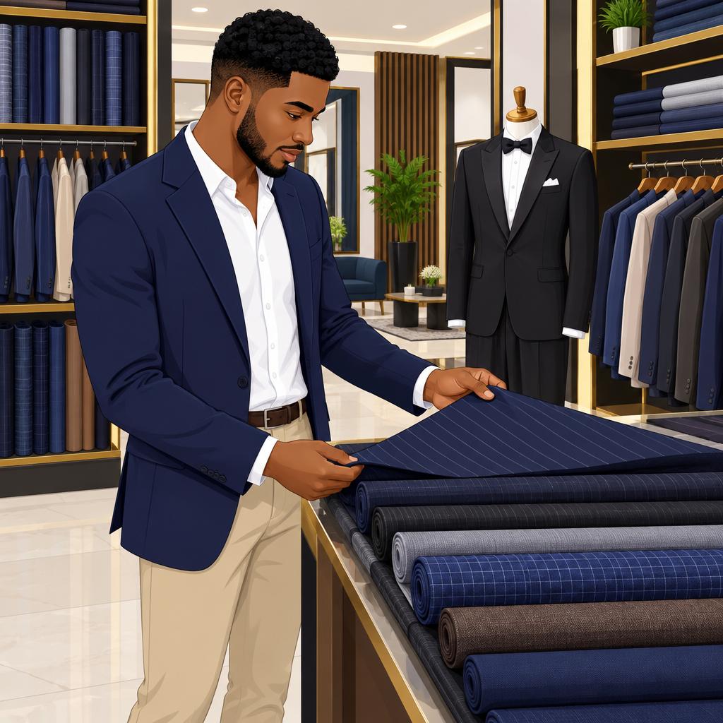 Assad Luxury in Kaduna for Groom Suits, Jalabiyas, Caps and Fabrics