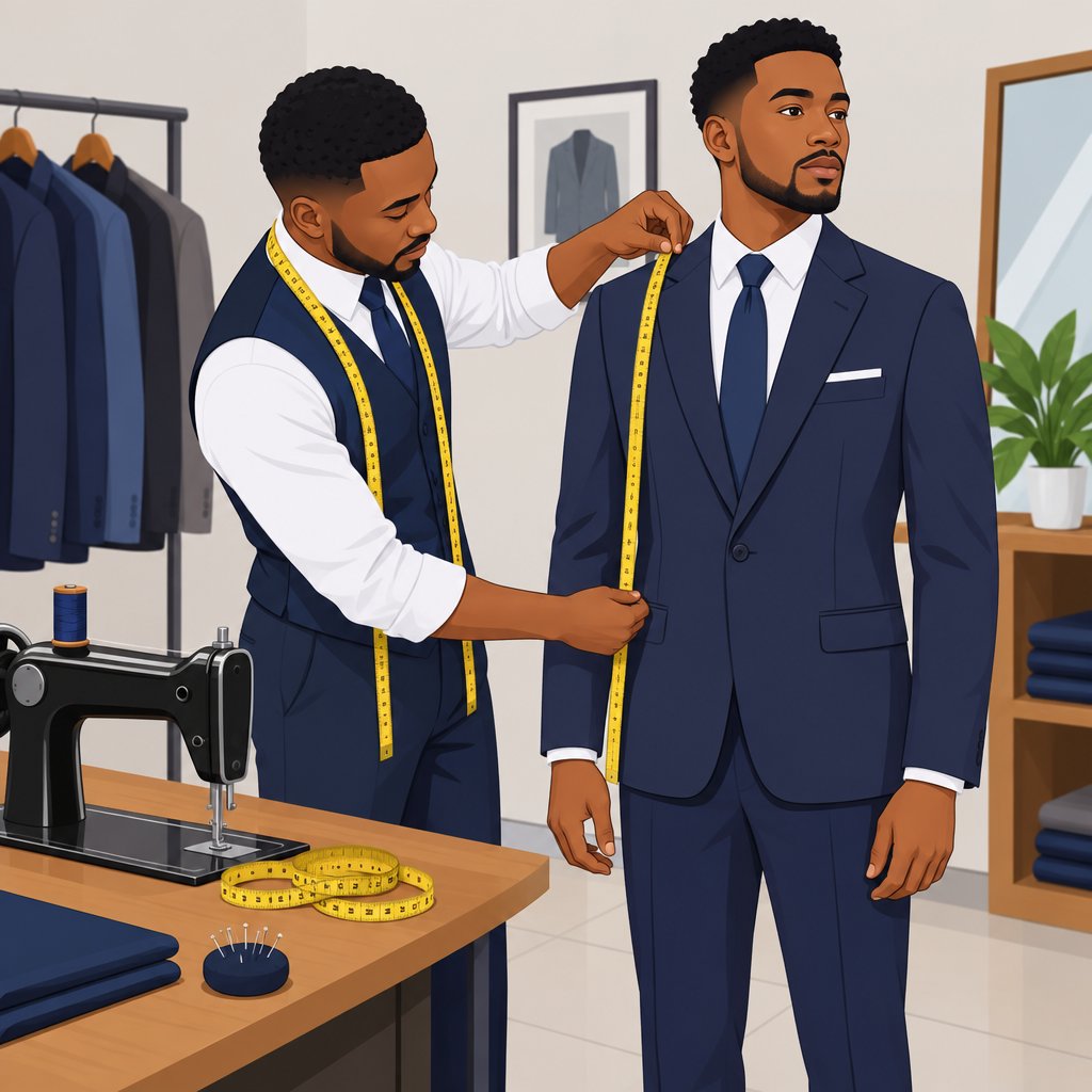 Auwal Sholay Tailoring Service in Kano for Groom and Suit Tailoring