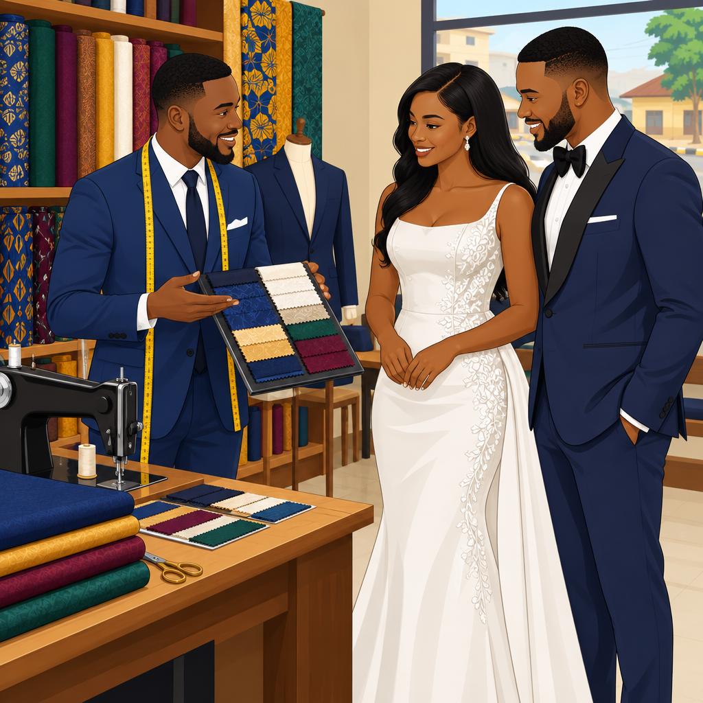 Ayoola Olamide Tailoring and Material in Offa: Bridal Wear and Decor