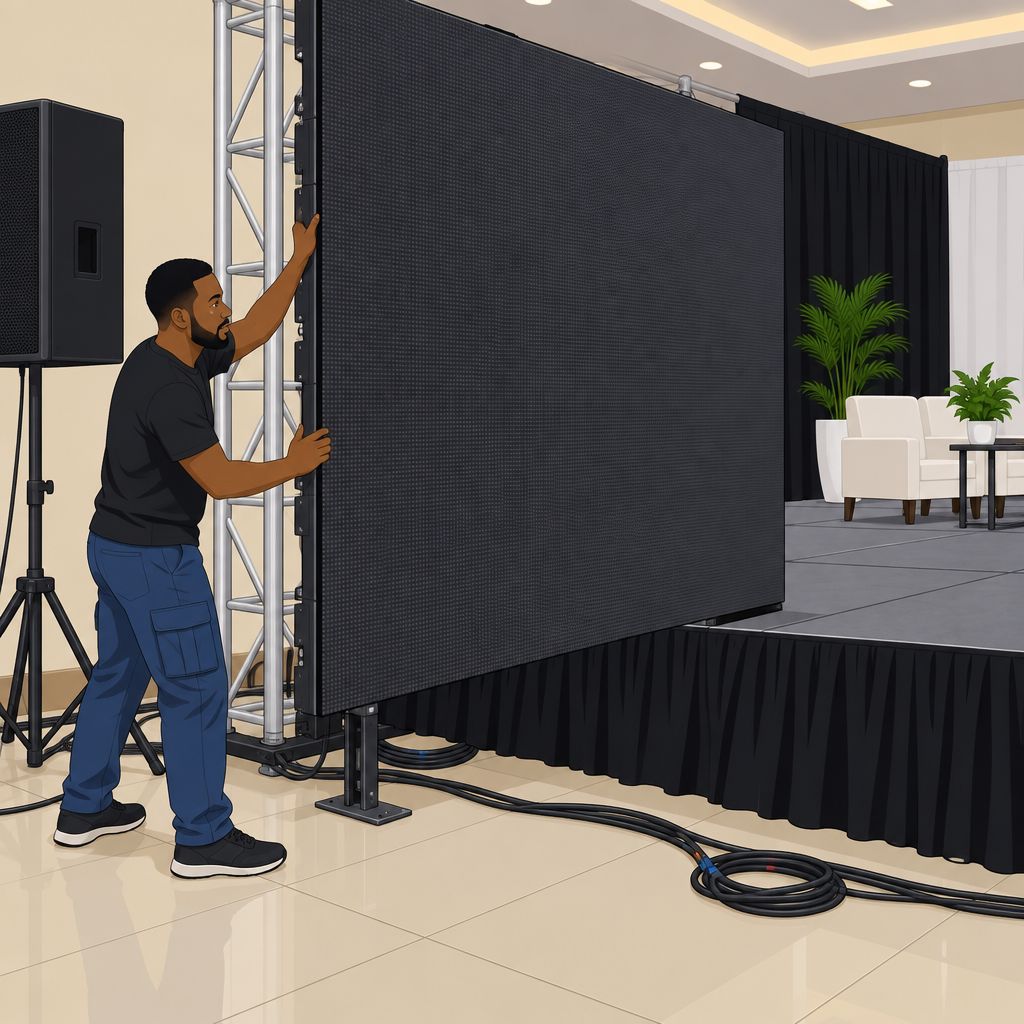 Ayox Led Screen Rental in Mushin, Lagos for Event LED Screens
