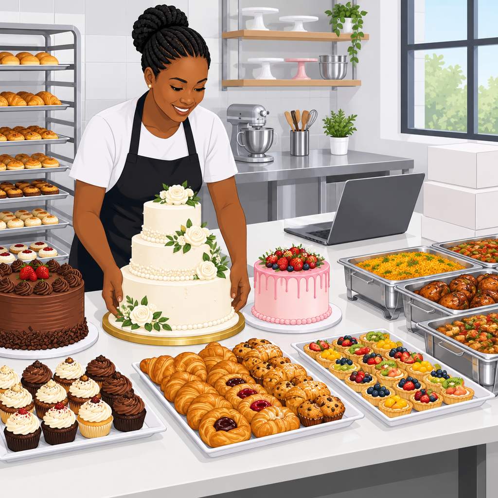 Bade's Bakes 'n' More in Kuje, Abuja: Cakes and Catering Services