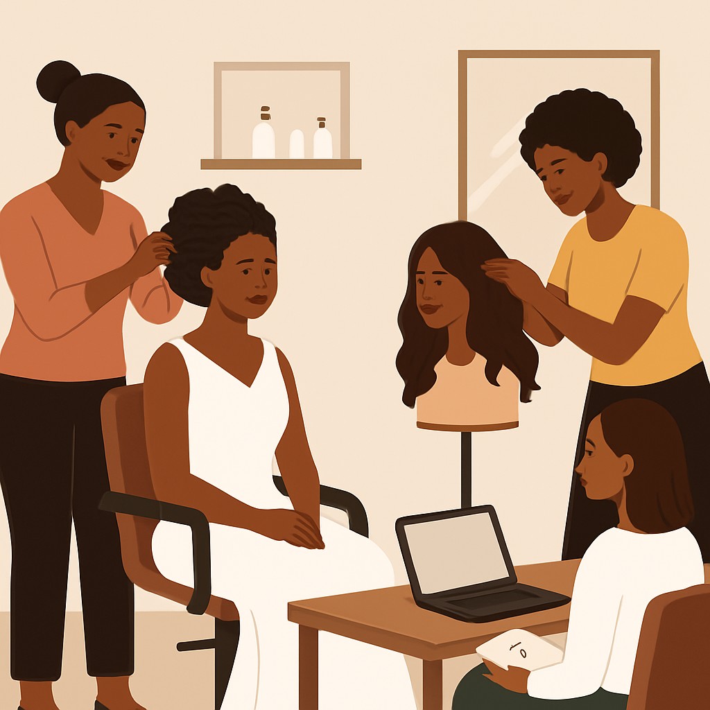 Becca Hair Studio Osogbo, Bridal Styling, Wig Revamps & Natural Care