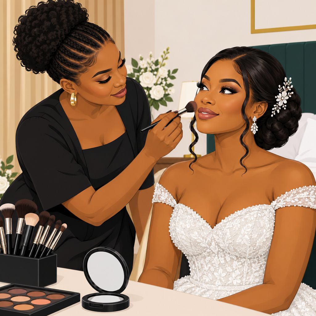 Belle Deluxe Bridal Makeup Services in Ilorin, Kwara, Nigeria