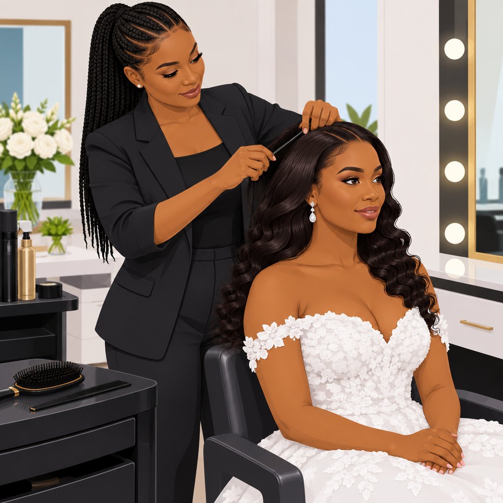 Benile Beauty in Obio/Akpor for Bridal Hair Styling Services