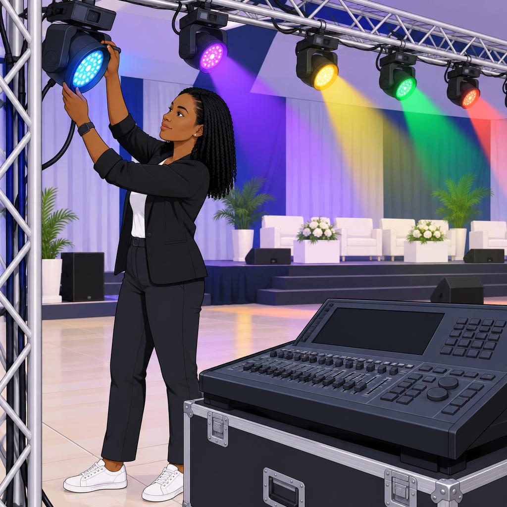 Black Crystal Hive Stage Lighting Equipment in Obafemi Owode