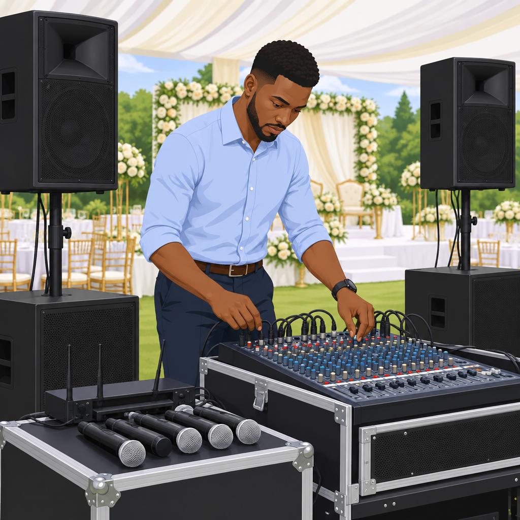 Caleb J Entertainments Ibadan Audiovisual and Music Equipment Rental