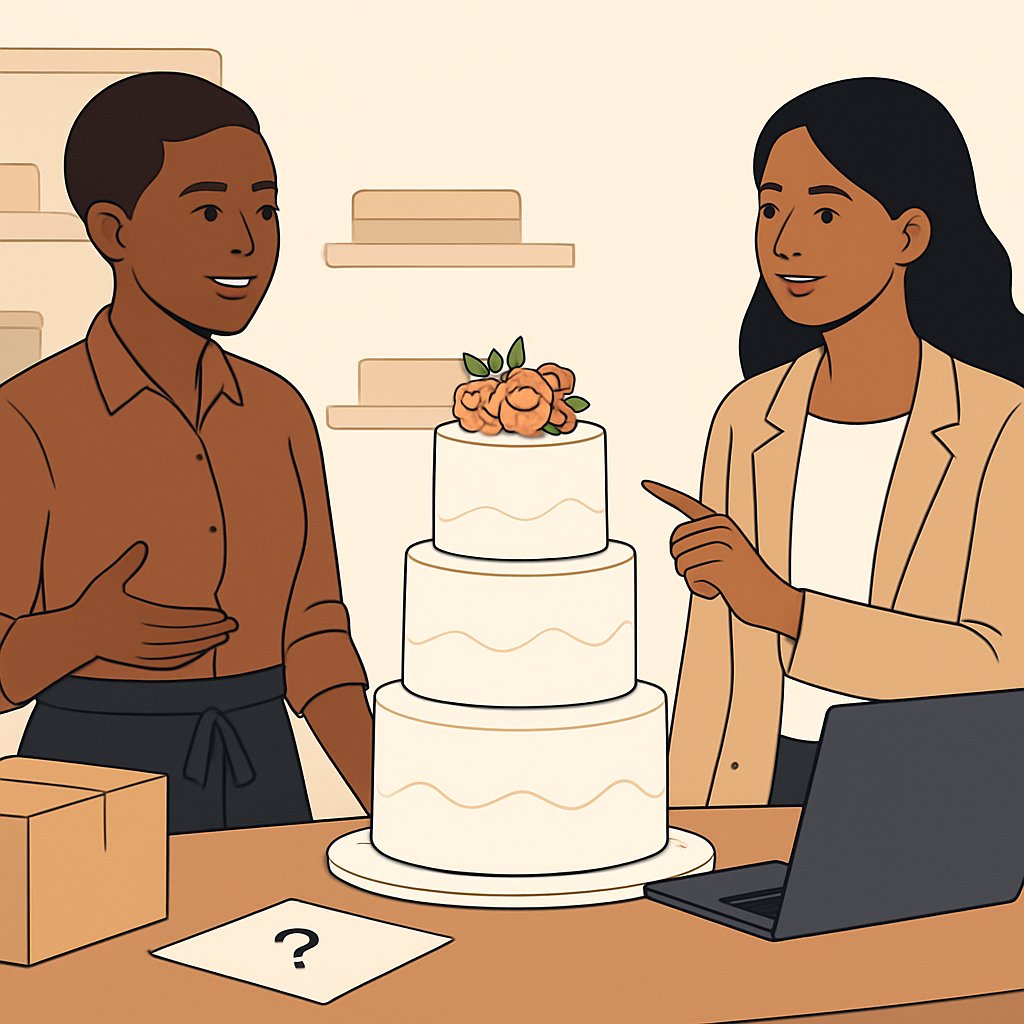 Classe Cakes Mowe: Custom Wedding Cakes, Takeout and Delivery