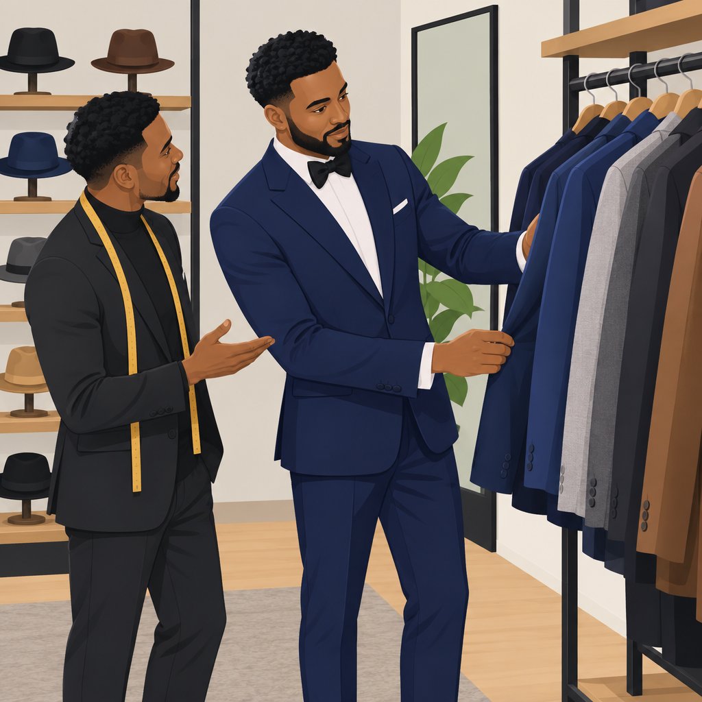 Crownie Concepts Akure Clothing and Hat Shop for Groom Suits