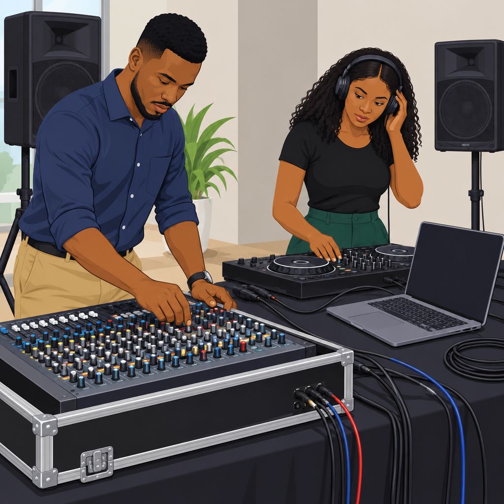 Crystal Pro Audio Services in Ikeja, Lagos | Sound and DJ Services