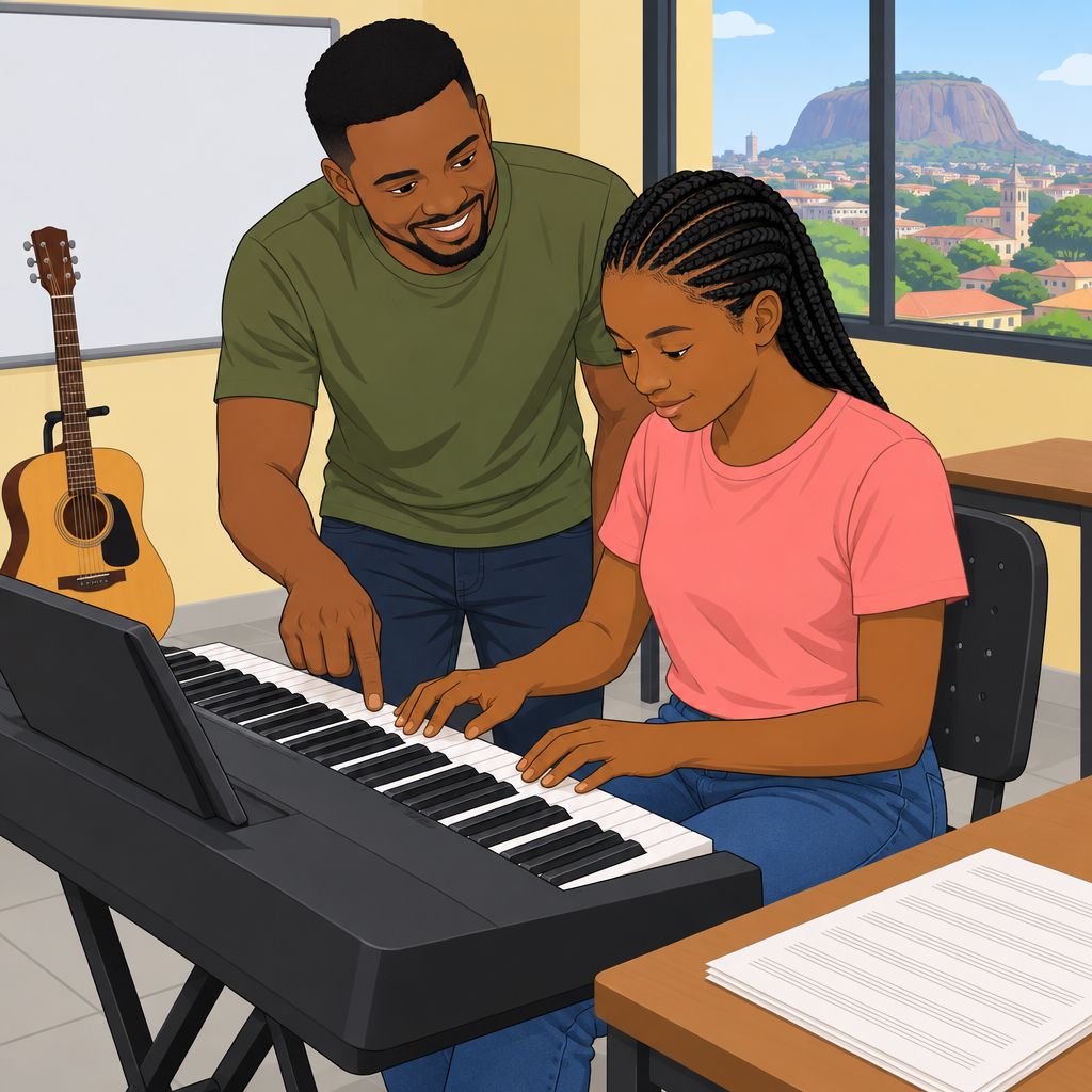 D'great Music & Media Institute: Instrument Training in Osogbo