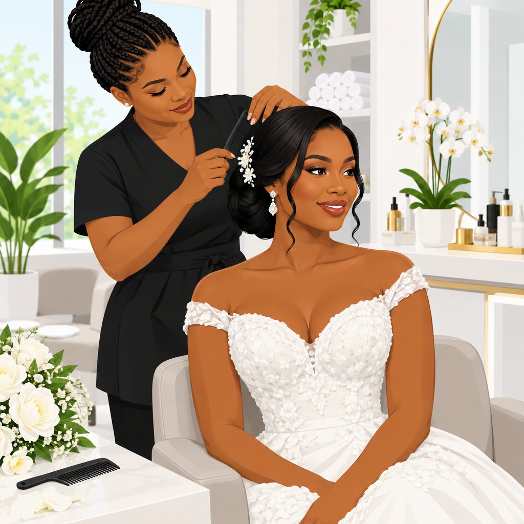 D Palacios Salon and Spa in Ondo | Bridal Hair and Spa Services