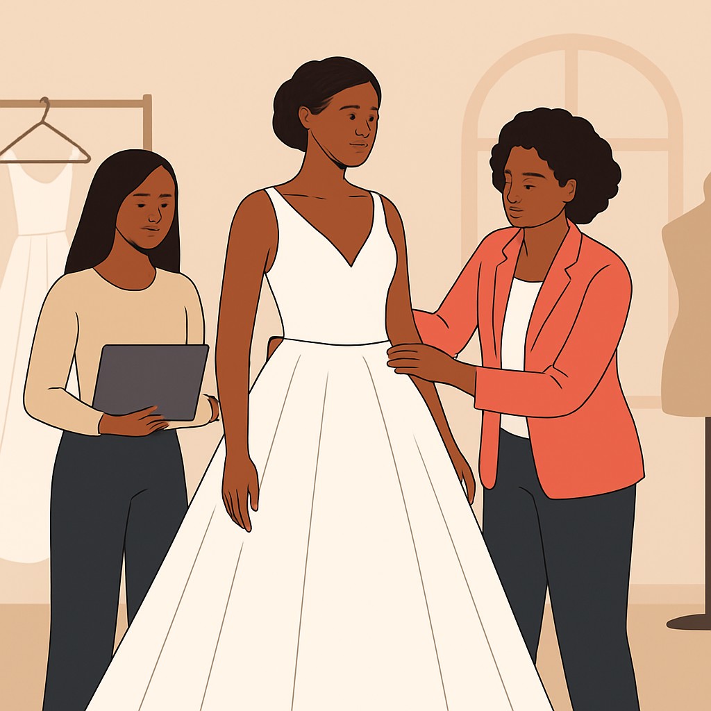D2 Fashion Designer Yola Custom Bridal Wear, Fittings and Alterations