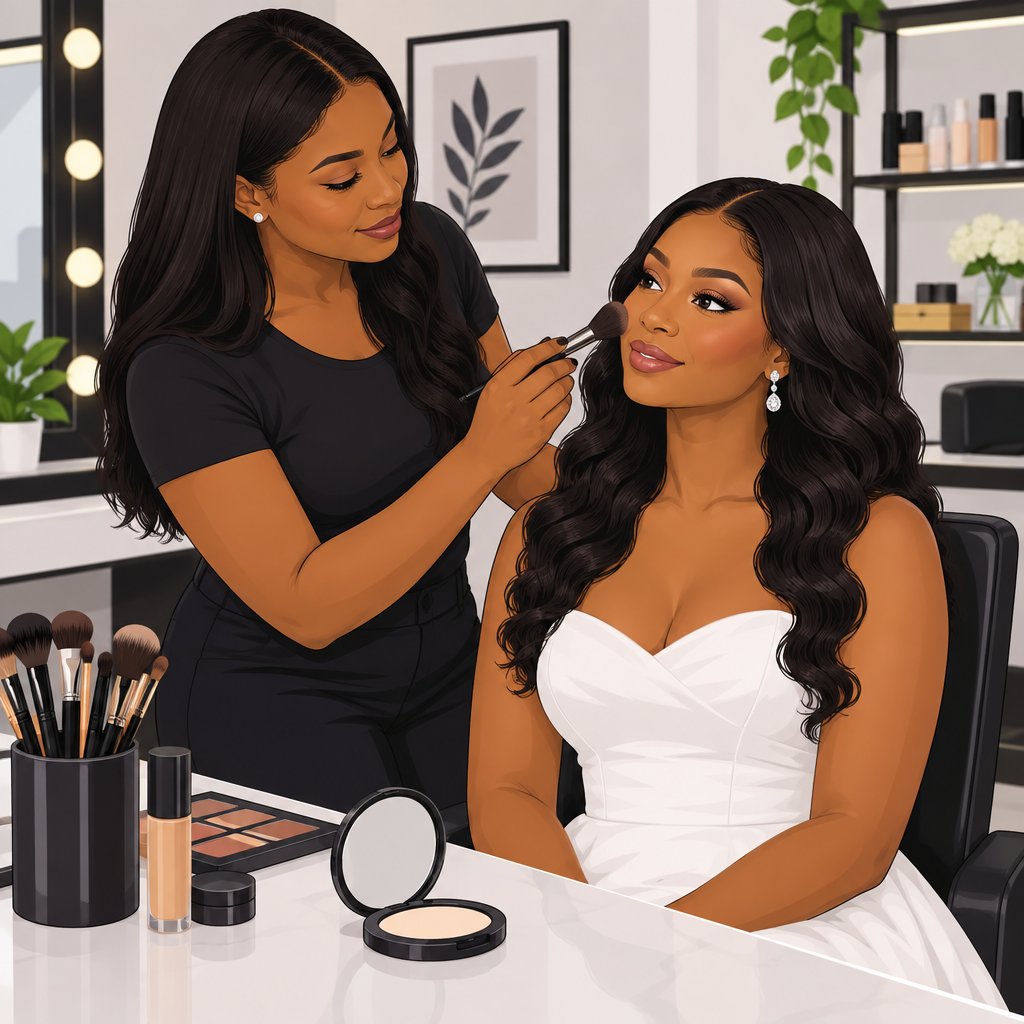 Daisy Luxex Bridal Makeup Services for Brides in New Haven, Enugu