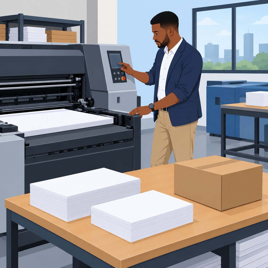 Dew Phillips Print Shop and Manufacturing in Lagos, Nigeria